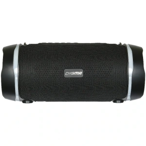 колонка портативная digma s-39 черный 25w 1.0 bt/usb 3000mah (sp3925b)