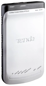 wi-fi роутер tenda w300m (уценен - плохая упаковка) компактный 1х10/100, 802.11n (до 300bit/s), dhcp