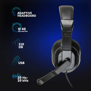 игровой комплект oklick hs-hkm100g imperial (клав/мышь/гарнитура) черный (hs-hkm100g)