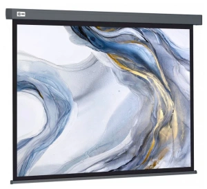 экран cactus wallscreen cs-psw-180x180-sg 1:1 настенно-потолочный рулонный серый