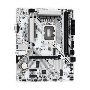 материнская плата asrock b760m-hdv/m.2 s1700, intel®b760, 2xddr5-4800, d-sub+hdmi+dp, 1xpci-ex