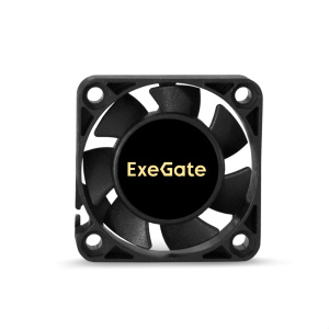кулер exegate ex04010s2p 40x40x10 мм, sleeve bearing (подшипник скольжения), 2pin, 5000rpm, 24dba