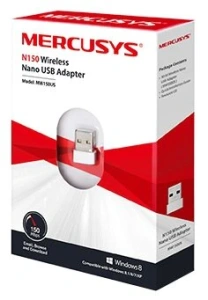 wi-fi адаптер mercusys mw150us беспроводной usb
