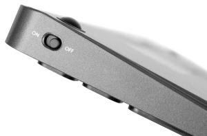 беспроводная клавиатура и мышь oklick 300m серый/черный usb slim (1488402)