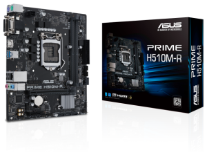материнская плата asus prime h510m-r-si s1200 2xddr4