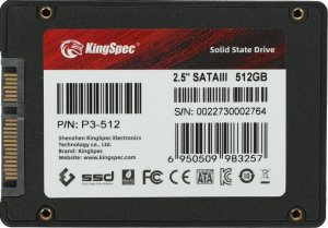 накопитель ssd 512гб kingspec p3-512 2.5" sata iii