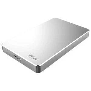 внешний жесткий диск 1тб netac nt05k330n-001t-30sl k330 usb 3.0 1tb  2.5" серебристый