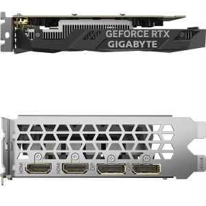 видеокарта gigabyte geforce rtx 3050 windforce oc v2 6g gv-n3050wf2ocv2-6gd pcie 4.0 6 гб gddr6, 96