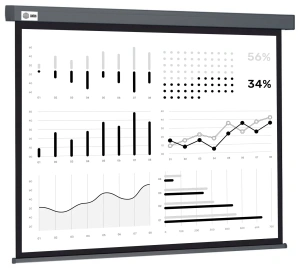 экран cactus wallscreen cs-psw-180x180-sg 1:1 настенно-потолочный рулонный серый