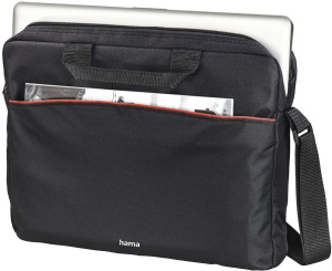 сумка для ноутбука hama tortuga 15.6" черный полиэстер 00216442