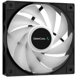 кулер deepcool ag400 led rgb soc-am5/am4/1200/1700/1851 черный 4-pin 18-32db al+cu 220w 614gr ret (r