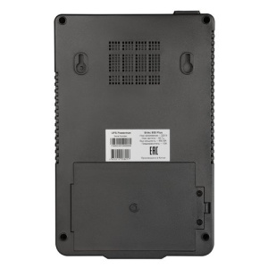 ибп powerman brick 850 plus shuko line-interactive 480w/850va 8 евророзеток (4 от аккумулятора)