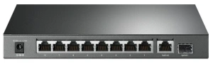 коммутатор tp-link tl-sg1210p 8 портовый гигабитный с poe