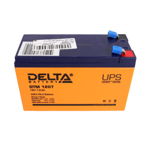 аккумулятор 12v/7ah, delta dtm 1207