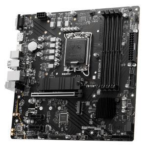 материнская плата msi pro b760m-p b760, lga1700, 4*ddr5, 1*pciex16, 2*pciex1, 2*m.2, 1*typec, 3*usb3