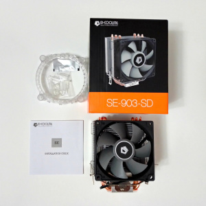 кулер id-cooling se-903-sd v3 130w am4, s1700
