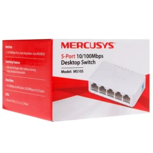 коммутатор mercusys ms105 5 портовый