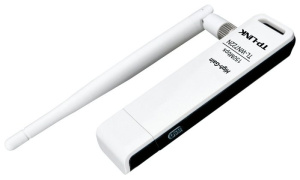 wi-fi адаптер tp-link tl-wn722n съемная антенна , usb 