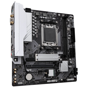материнская плата gigabyte b650m gaming wifi6e am5, amd b650, 2xddr5-5200 мгц, 1xpci-ex16, 1xm.2, mi