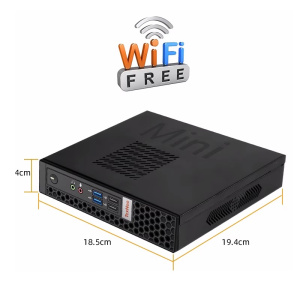 моноблок (монитор+неттоп) 24" ryzen 5-6600h/8gb/256gb ssd m2/wifi 6/mitx/windows 10 + беспроводная клавиатура и мышь