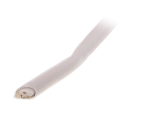кабель коаксиальный  kr-rg6/ccs-100w катушка 100м белый