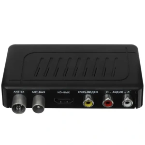 тюнер (цифровой ресивер) cadena cdt-1712 черный