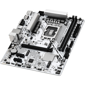 материнская плата asrock b760m-hdv/m.2 s1700, intel®b760, 2xddr5-4800, d-sub+hdmi+dp, 1xpci-ex