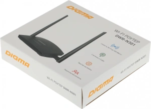 wi-fi роутер digma dwr-n301 2 антенны 4xlan 2.4ггц