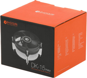 кулер для процессора id-cooling dk-15 pwm 1150 1151 1155 1156  65w