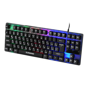 клавиатура sunwind sw-k500g черный usb