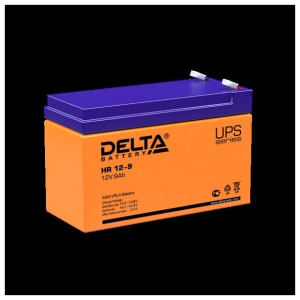 аккумулятор 12v/9ah, delta hr 12-9 12в 9ач