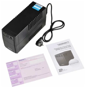 ибп ippon back basic 650 360вт 650ва черный