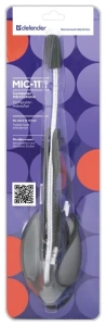 микрофон defender mic-111 серый