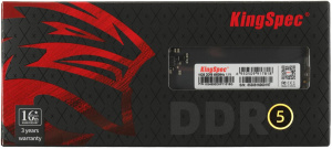 оперативная память 16гб ddr5 udimm kingspec ks4800d5p11016g  4800mhz 
