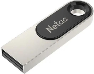 флешка usb 128гб netac u278 nt03u278n-128g-30pn usb3.0 серебристый/черный
