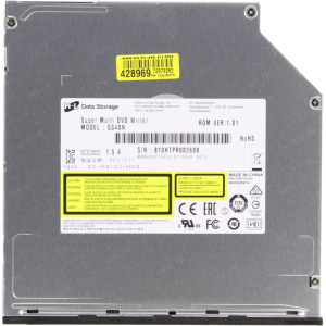 привод dvd±rw slim dl sata lg gs40n слотовый