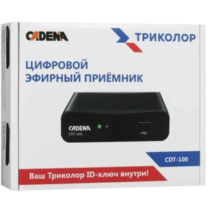 тюнер (цифровой ресивер) cadena cdt-100