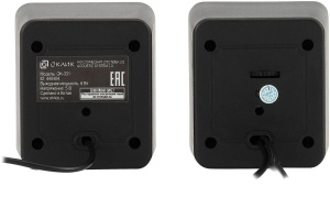 колонки oklick ok-331 2.0 черный 6вт