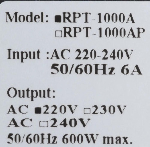 ибп powercom rpt-1000a 