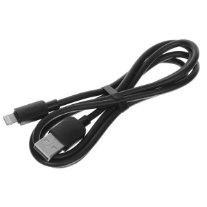 кабель hoco x96 hyper ip usb (m)-lightning (m) 1м черный коробка