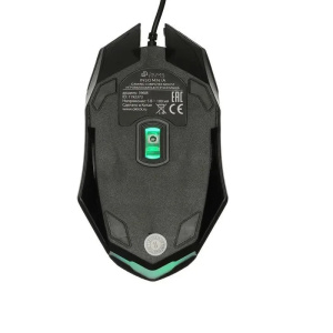 мышка oklick 396m insomnia черный оптическая (1000dpi) usb (3but)