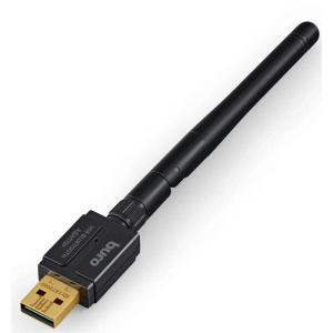 устройство связи bluetooth buro bu-bt532 bt5.3+edr class 1 100м черный