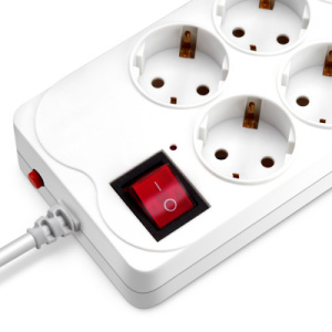 сетевой фильтр buro 800sh-5-w 5м (8 розеток) белый (коробка)