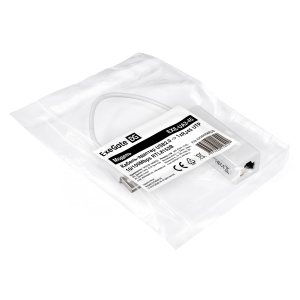 внешняя сетевая карта exegate exe-ua2-45 usb2.0 --> 1xrj45 utp 10/100mbps