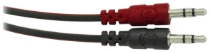 наушники с микрофоном defender warhead g-185 черный+красный 2 м. разъем 3,5мм