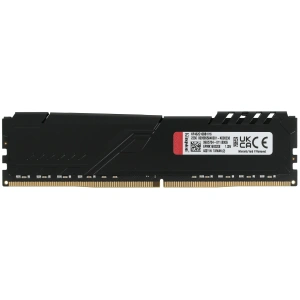 оперативная память 16гб ddr4 kingston 3200mhz kf432c16bb/16  fury beast black gaming