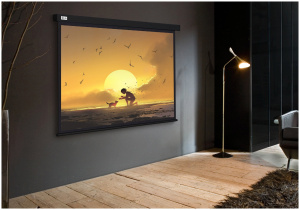 экран cactus wallscreen cs-psw-150x150-bk