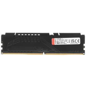 оперативная память 16гб ddr5 udimm kingston 5600mhz fury beast kf556c40bb-16