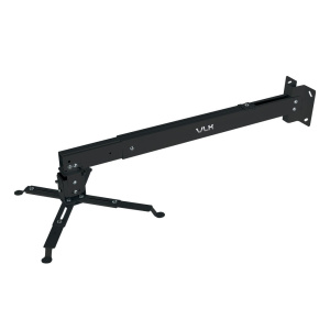 кронштейн vlk trento-84 черный, настенный/потолочный, max 15 кг, 3 ст своб/, наклон ±15°, от потолка