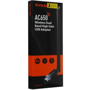 wi-fi адаптер tenda u10 беспроводной usb двухдиапазонный внешняя антенна